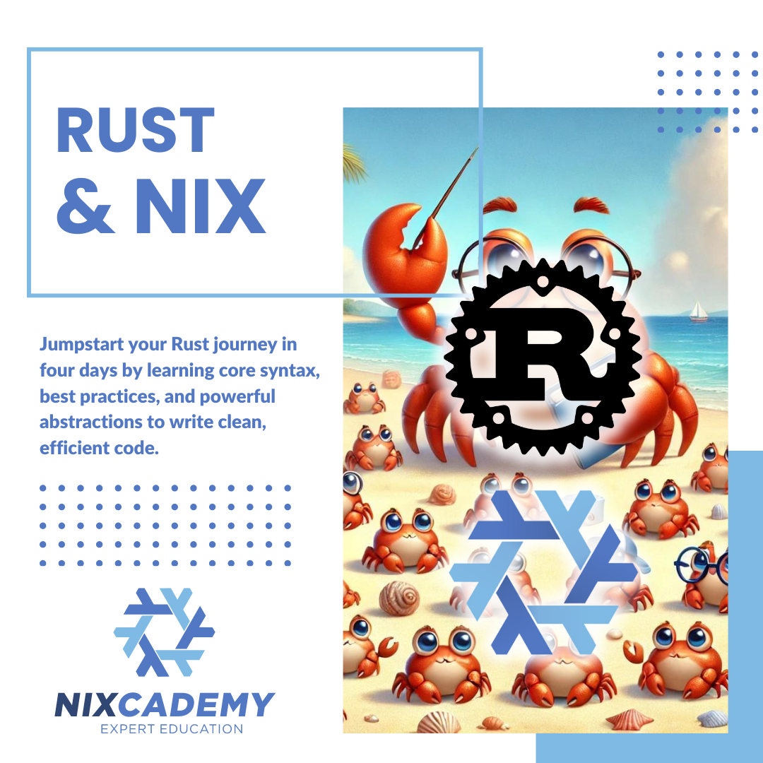 Rust with Nix (1 day)